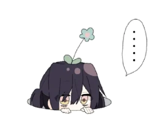 😶 emoji sasakura ➝ @benti_stickers Telegram sticker 22 of 35