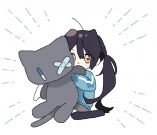 😠 emoji sasakura ➝ @benti_stickers Telegram sticker 8 of 35