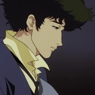 Sticker from cowboy bebop