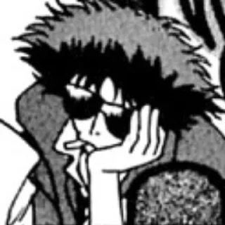 Sticker from Cowboy Bebop