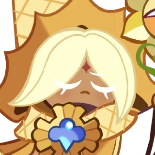 Sticker from 𓍼 | Pure Vanilla Cookie🌻 [ @crkstick ]