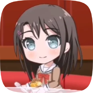 🍨 emoji чибики в бандори момент Telegram sticker 11 of 23