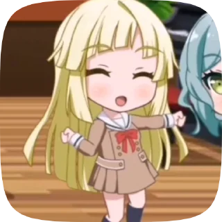 😄 emoji чибики в бандори момент Telegram sticker 20 of 23