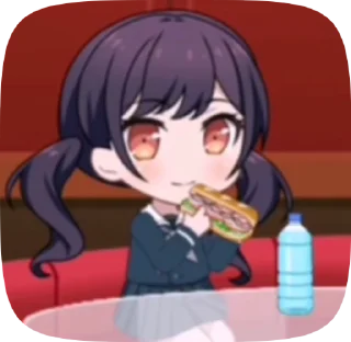 🌯 emoji чибики в бандори момент Telegram sticker 23 of 23