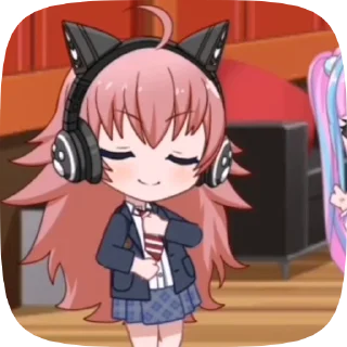 🤨 emoji чибики в бандори момент Telegram sticker 8 of 23