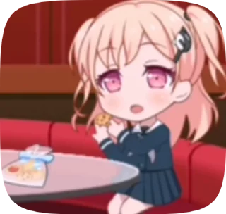 🍪 emoji чибики в бандори момент Telegram sticker 17 of 23