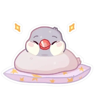 😴 emoji пухлик без надписей @lolitastick Telegram sticker 21 of 48