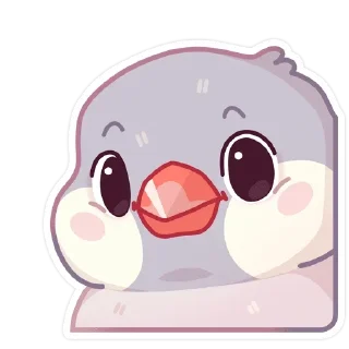 😌 emoji пухлик без надписей @lolitastick Telegram sticker 5 of 48