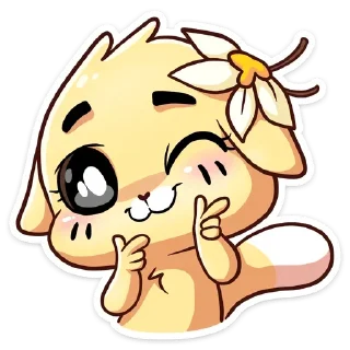 Sticker from ванилька без надписей @lolitastick
