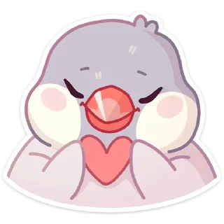 ❤ emoji пухлик без надписей @lolitastick Telegram sticker 13 of 48