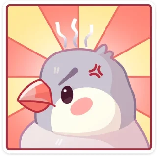 😡 emoji пухлик без надписей @lolitastick Telegram sticker 9 of 48