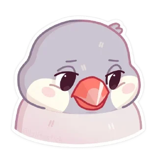 😌 emoji пухлик без надписей @lolitastick Telegram sticker 6 of 48