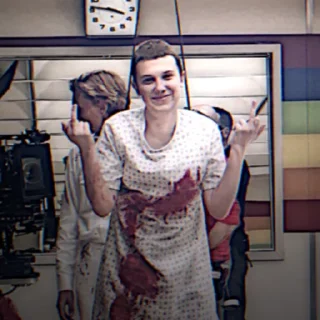 Sticker from stranger things