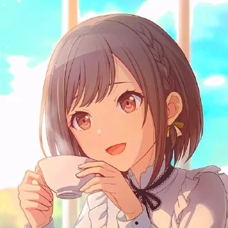 Sticker from ᅠ₊ 𝅄 🎨 ena shinonome @vodi4kq ☆★