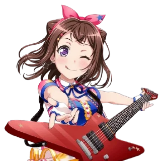 Sticker from kasumi toyama ! @garupopico