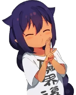 😙 emoji jahy-sama wa kujikenai! Telegram sticker 23 of 47