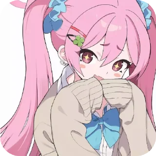 Sticker from koyuki😭😭