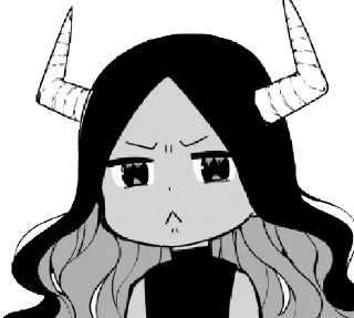 😒 emoji jahy-sama wa kujikenai! Telegram sticker 12 of 47