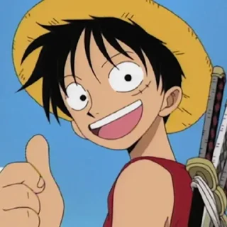 Sticker from Luffy -> @Earth928B