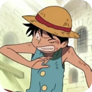 👄 emoji Луффи ( @Izuku_Midoriya15_07 ) Telegram sticker 6 of 120
