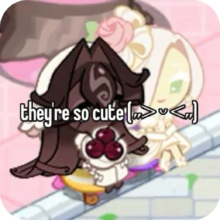 🐶 emoji blackforest&wedding cake Telegram sticker 13 of 25