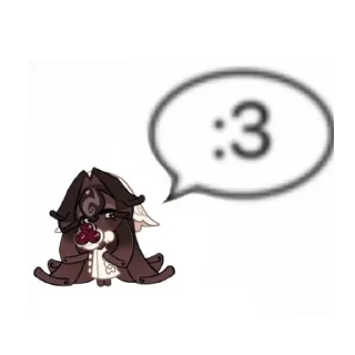 🐶 emoji blackforest&wedding cake Telegram sticker 14 of 25