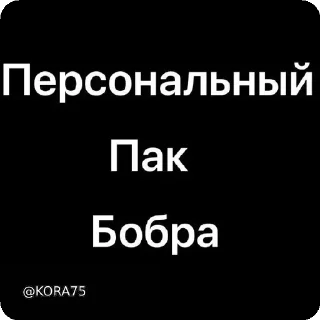 Sticker from Персональный Пак Бобра :: @gptVPNrbot