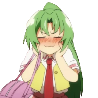 🥺 emoji higurashi no naku koro ni🎏 Telegram sticker 6 of 80