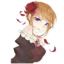 😋 emoji umineko no naku koro ni Telegram sticker 6 of 63