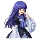 😀 emoji umineko no naku koro ni Telegram sticker 12 of 63