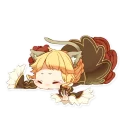 😴 emoji umineko no naku koro ni Telegram sticker 8 of 63