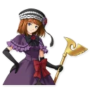 😐 emoji umineko no naku koro ni Telegram sticker 19 of 63