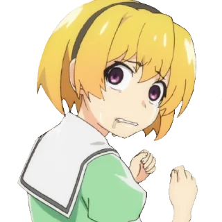 😰 emoji higurashi no naku koro ni🎏 Telegram sticker 21 of 80