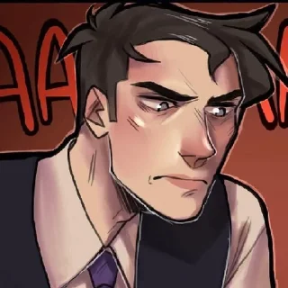 🌟 emoji William Afton. @ANARXI1A Telegram sticker 21 of 47