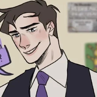 🌟 emoji William Afton. @ANARXI1A Telegram sticker 15 of 47