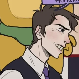 🌟 emoji William Afton. @ANARXI1A Telegram sticker 6 of 47