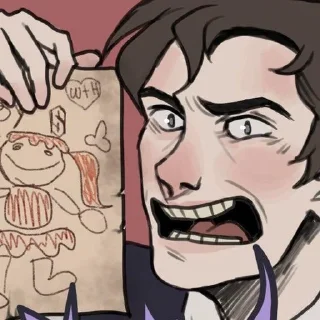 🌟 emoji William Afton. @ANARXI1A Telegram sticker 12 of 47