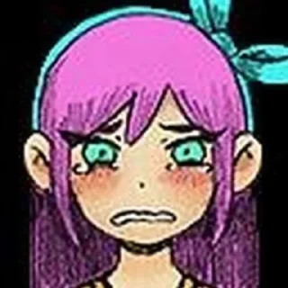 😭 emoji Обрі 🤭୧ ₊˚♡ Telegram sticker 20 of 65