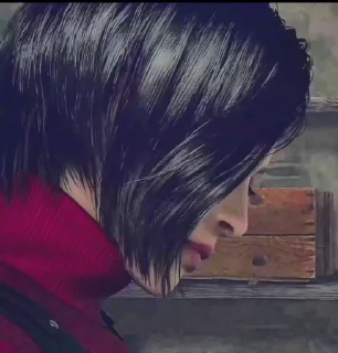 😐 emoji Ada Wong video @herionndied Telegram sticker 21 of 28