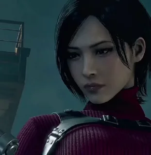 😏 emoji Ada Wong video @herionndied Telegram sticker 12 of 28