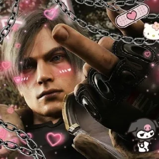 Sticker from leon s. kennedy by @zxcuqq by @offstikbot