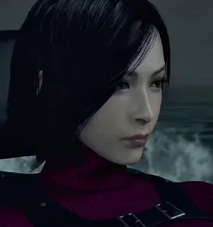 😏 emoji Ada Wong video @herionndied Telegram sticker 11 of 28