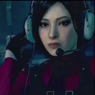 😒 emoji Ada Wong video @herionndied Telegram sticker 15 of 28