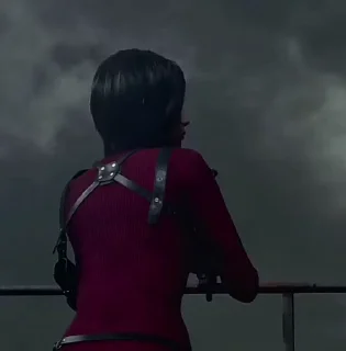 😐 emoji Ada Wong video @herionndied Telegram sticker 19 of 28
