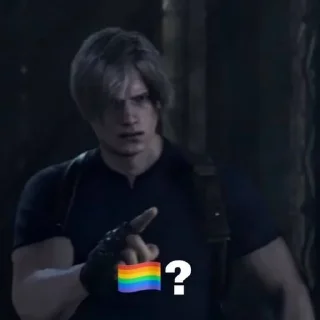 Sticker from leon s. kennedy by @zxcuqq by @offstikbot