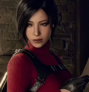 😒 emoji Ada Wong video @herionndied Telegram sticker 14 of 28