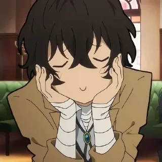 😌 emoji @Animehome111 by @offstikbot Telegram sticker 11 of 30