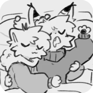 Sticker from Фурри фембои