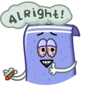 👍 emoji Полотенце такой разный Telegram sticker 5 of 22