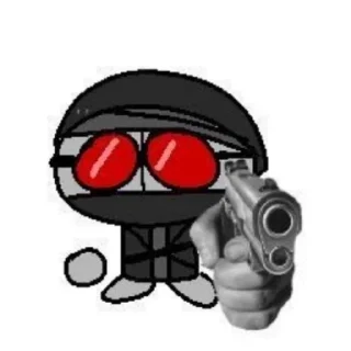 Sticker from Madness combat